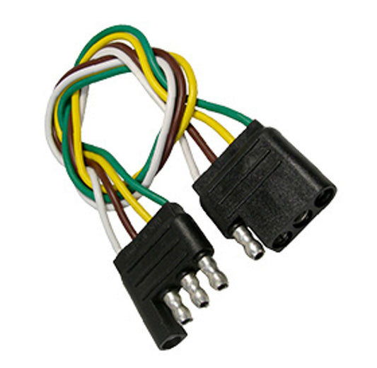 16 AWG 12" 4 Pin Trailer Connector