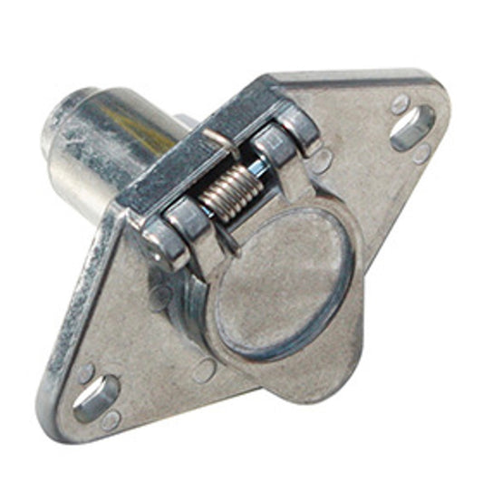 4 Pole Female Socket Heavy Duty Trailer Connector