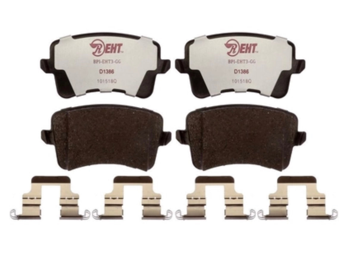 Rear Hybrid Pads by RAYBESTOS - EHT1386H