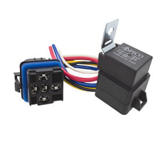 SET 12V DC 40/30A Weather Resistant Relay & Pigtail Combo Pack