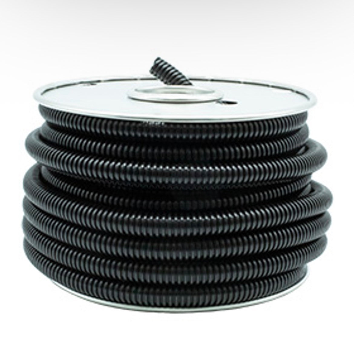 3/4" Black Convoluted Split Loom