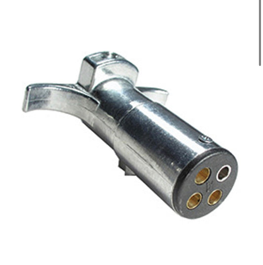 4 Pole Male Plug Heavy Duty Trailer Connector