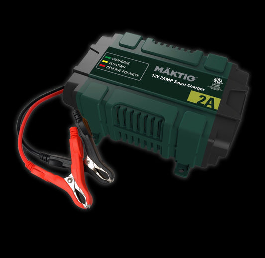 12V / 2A Smart Battery Charger and Maintainer