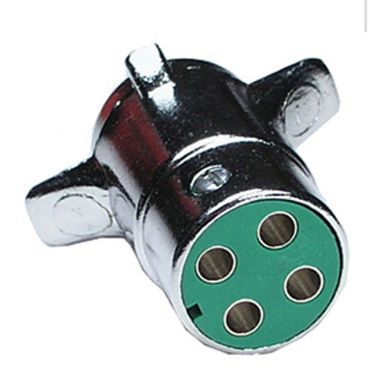 4 Pole Male Plug Trailer Connector
