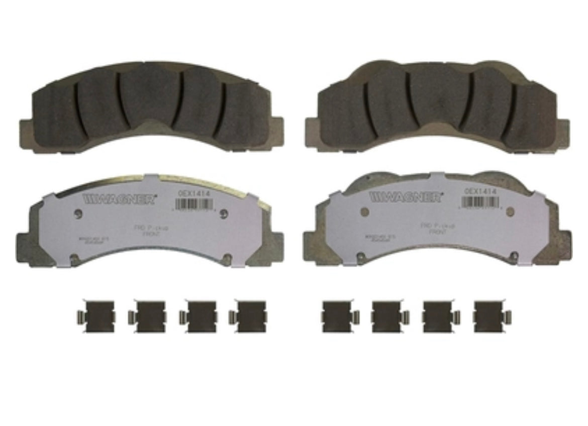 Front Premium Ceramic Pads by WAGNER - OEX1414